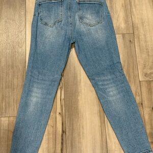 Wax Butt Lift Classic Blue Denim Jeans